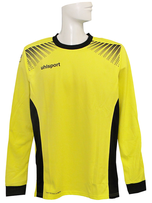 (ウールシュポルト) UHLSPORT/ゴールキーパーシャツ/ライトフルーイエローXブラック/1005614-11/簡易配送(CARDのみ/1点限)