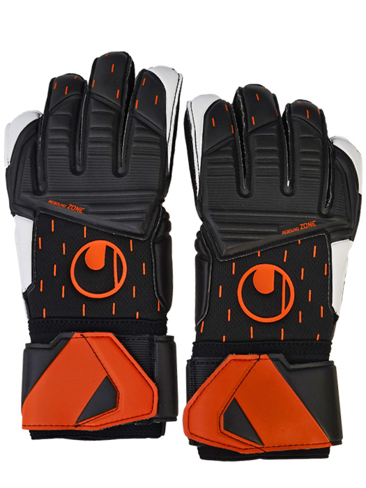 ※若干変色あり※(ウールシュポルト) UHLSPORT/スピードコンタクト スーパーソフト/ブラックXフローオレンジ/1011266