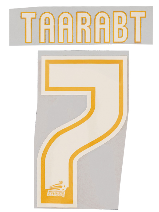 (スポーティングID) SPORTING ID/10/11シーズン/チャンピオンシップ/背番号7/ターラブト/シート/簡易配送(CARDのみ/1点限/保障無)