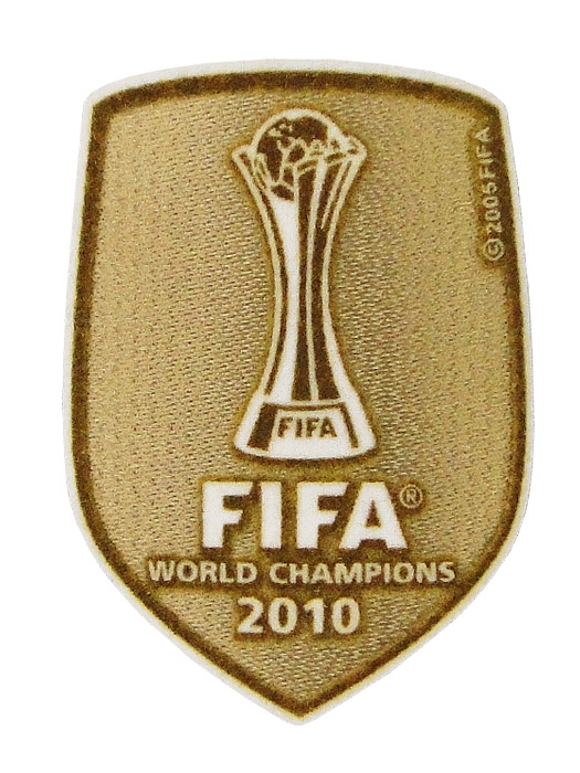 ***限定入荷***(センシリア)SENSCILIA 2010FIFAクラブW杯優勝バッジ/簡易配送(CARDのみ送料注文後変更/1点限/保障無)