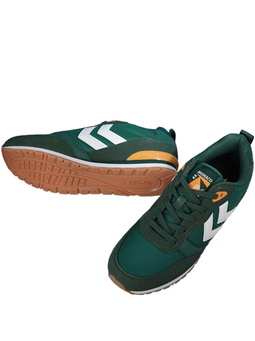 (ヒュンメル) HUMMEL/MONACO 86 NS/ダークグリーンXホワイト