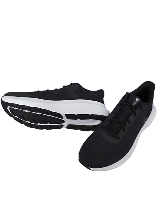 (アンダーアーマー) UNDER ARMOUR/UAチャージド ローグ5/ランニング/ブラックXアレスレッド/3028256-001