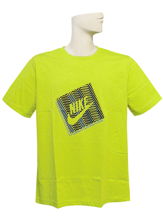 (ナイキ) NIKE/ビンテージ/プリントTシャツ/ライムグリーン/380896/簡易配送(CARDのみ送料注文後変更/1点限/保障無)