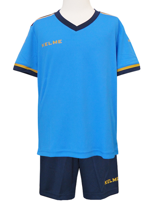 (ケルメ) KELME/フットボールシャツ/パンツセット/ネオンブルーXネイビー/3873001-205/簡易配送(CARDのみ/1点限)