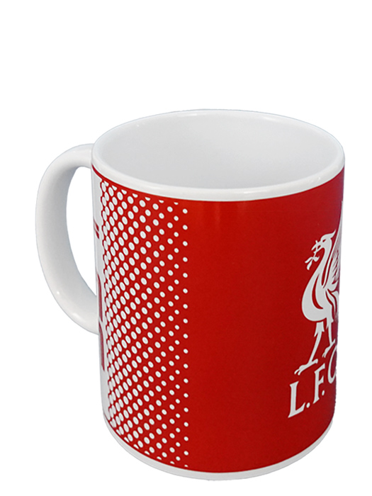 クラブオフィシャルグッズ/リバプール/オフィシャルマグカップ/レッドXホワイト/5015860240232