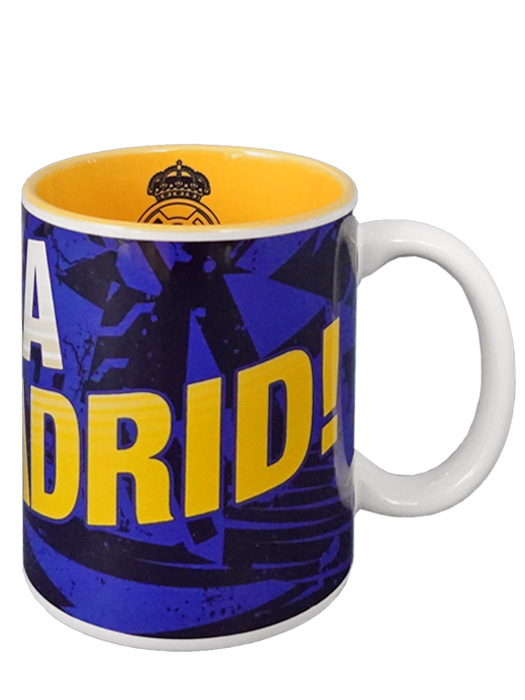 クラブオフィシャルグッズ/レアルマドリード/オフィシャルマグカップ/ブルーXイエロー/5037970101630