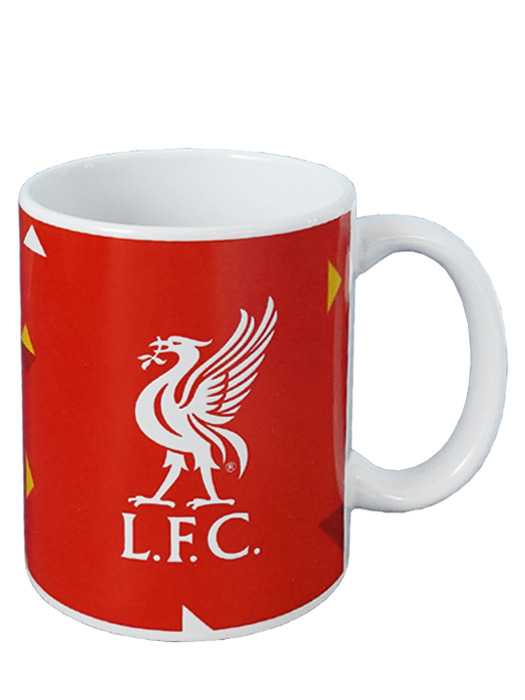 クラブオフィシャルグッズ/リバプール/オフィシャルマグカップ/パーティクル/レッド/5051586263735