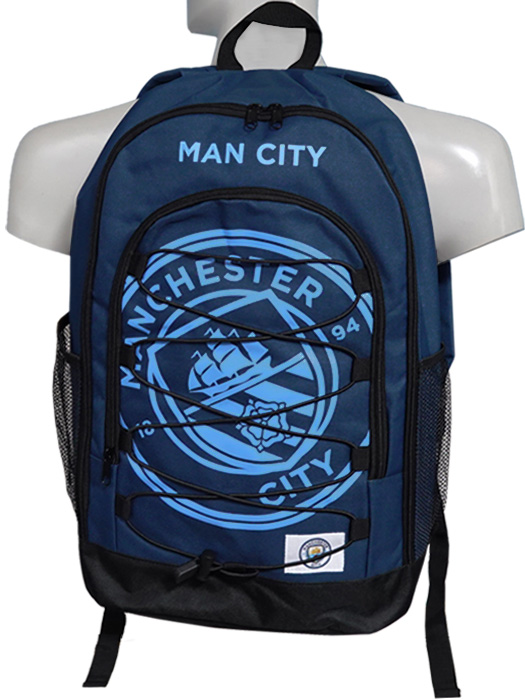 クラブオフィシャルグッズ/マンチェスターシティ/ビッグロゴバンジーバックパック/ネイビー/5051586295637