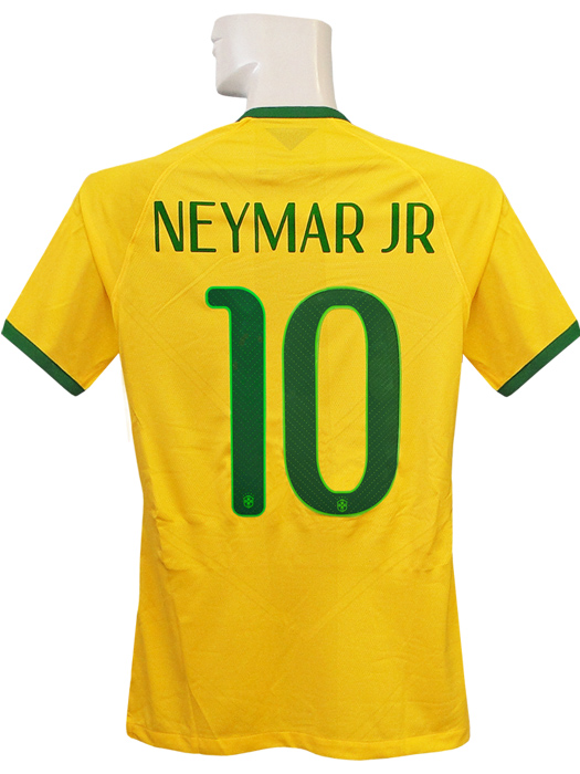 サッカー　オーセンティックユニフォーム　ブラジル代表　ネイマール　ワールドカップ
