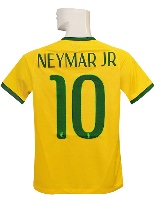 ***限定再入荷***(ナイキ) NIKE/14/15ブラジル代表/ホーム/半袖/ネイマール/ジュニア用/575297-703