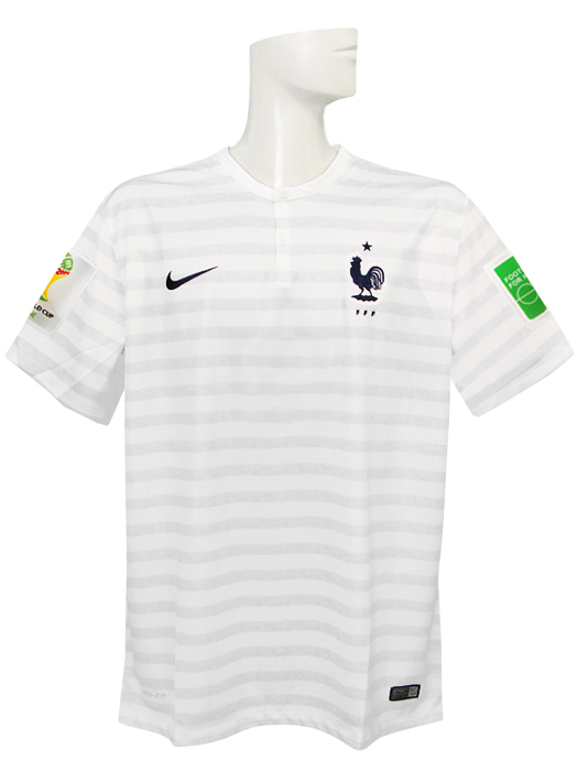 (ナイキ) NIKE/2014フランス代表/アウェイ/半袖/2014FIFAワールドカップ/スリーブバッジ+FIFA FOOTBALL FOR HOPEバッジ付/577927-105