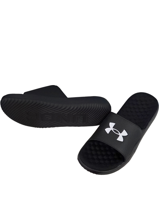 (アンダーアーマー) UNDER ARMOUR/サンダル/UAイグナイトプロ8 フィックス/ブラックXホワイト/6010383-004