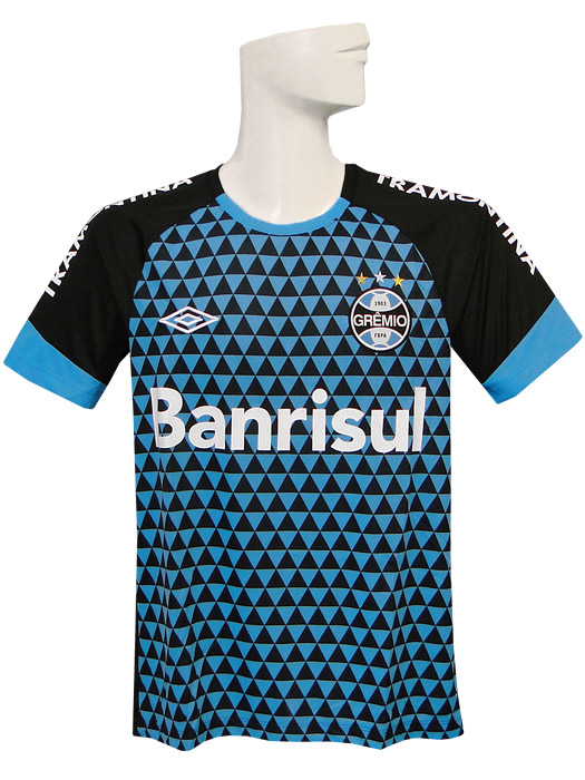 ***限定入荷***(アンブロ) UMBRO/2015/グレミオ/トレーニングシャツ/半袖/ブルーXブラック/602776