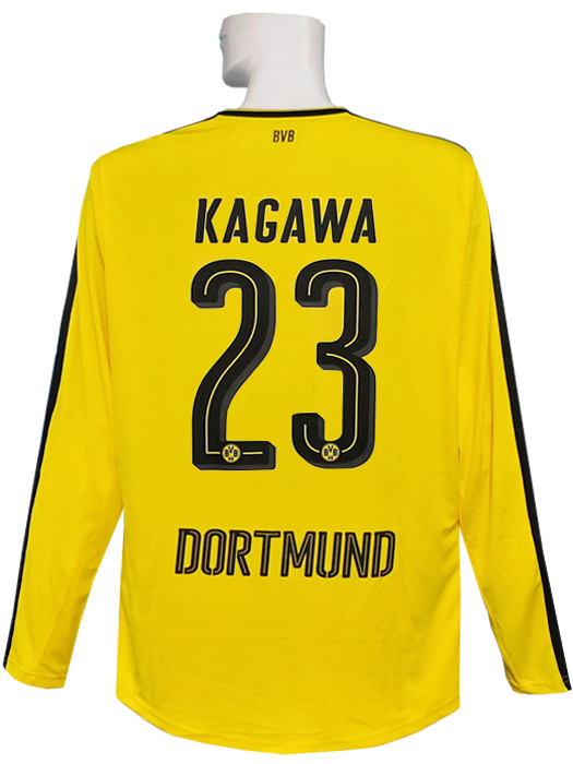 ***限定再入荷***(プーマ) PUMA/16/17ドルトムント/ホーム/長袖/香川/ブンデスリーガ+HELMESバッジ付/749822-01