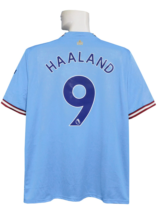 プーマ) PUMA/22/23マンチェスターシティ/3冠記念ユニフォームボックス/半袖/ハーランド/EPL優勝+NRFR/779041-01