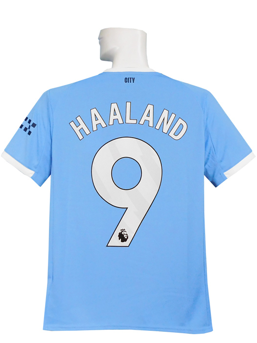 (プーマ) PUMA/25/26マンチェスターシティ/ホーム/半袖/ハーランド/プレミア+No Room For Racismパッチ付/780338-01