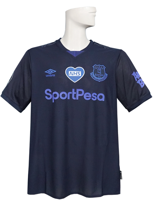 (アンブロ) UMBRO/19/20エバートン/サード/半袖/NHS+Black Lives Matterバッジ付/90428U