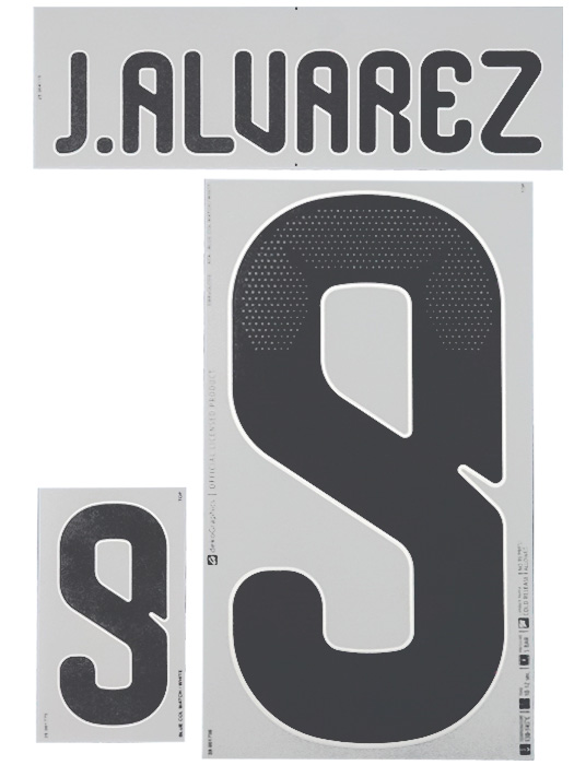 (デコグラフィックス) DEKO GRAPHICS/26/27アルゼンチン代表/ホーム/9アルバレス/マーキングシート