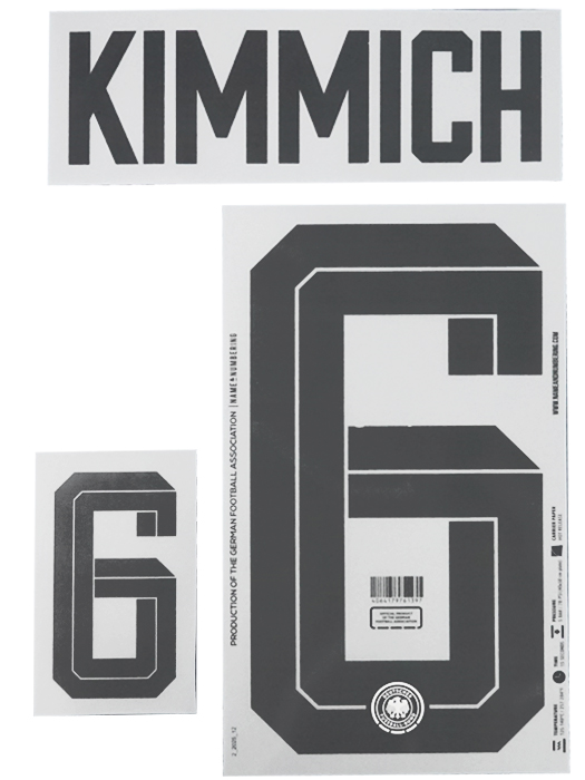 (フットボールアグリゲーション) FOOTBALL AGGREGATION/26/27ドイツ代表/ホーム/6キミッヒ/マーキングシート