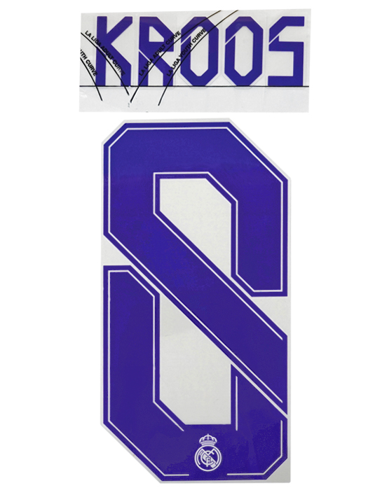 (エイブリィデニソン) Avery Dennison/21/22レアルマドリード/ホーム/マーキングシート/クロース/簡易配送(CARDのみ/1点限/保障無)