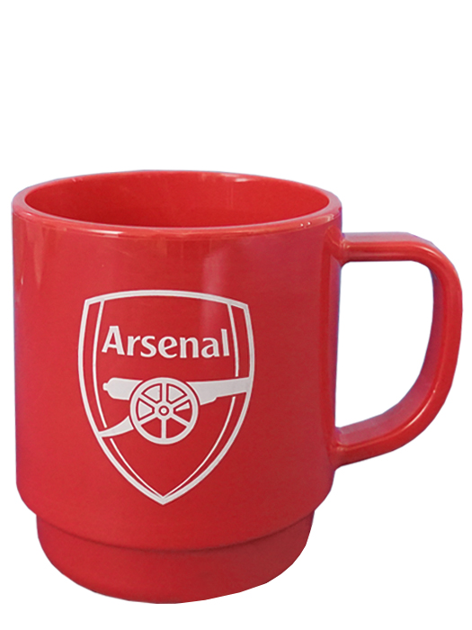 クラブオフィシャルグッズ/アーセナル/オフィシャルエコプラマグカップ/レッドXホワイト/ARS87747
