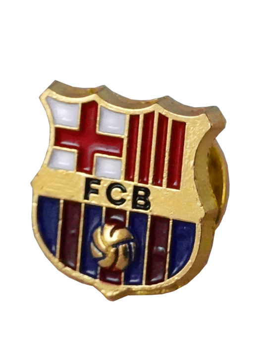 クラブオフィシャルグッズ/FCバルセロナ/オフィシャルピンバッジ/簡易配送(CARDのみ/送料注文後変更/1点限/保障無)