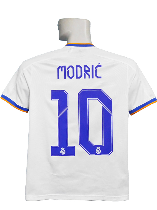 ***若干傷と汚れあり***(アディダス) adidas/21/22レアルマドリード/ホーム/半袖/モドリッチ/ジュニア用/BO659-GR3994