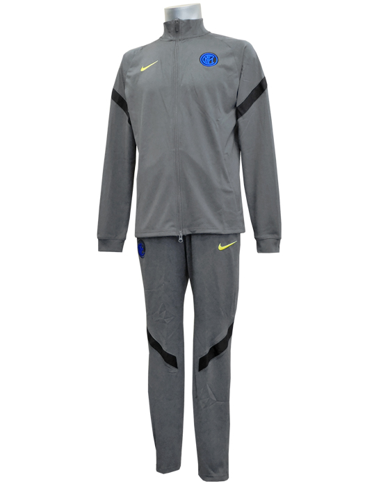 (ナイキ) NIKE/20/21インテル/DRI-FIT Strike ニットトラックスーツ/ダークグレーXブラック/CK9620-021/-XLサイズ