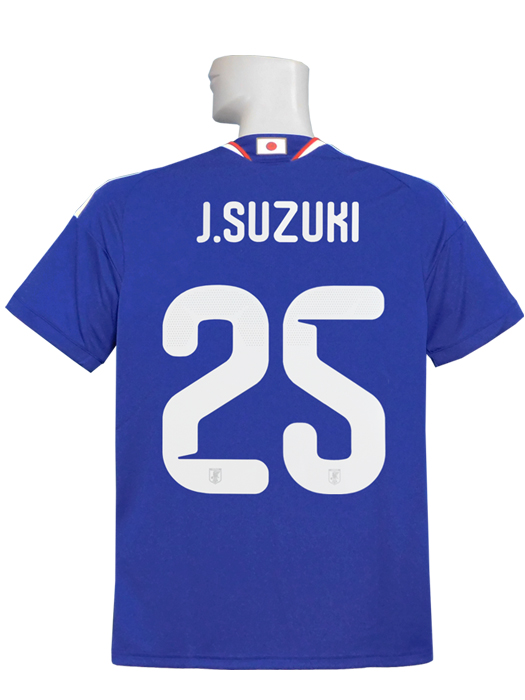 (アディダス) adidas/26/27日本代表/ホーム/半袖/25鈴木淳之介/DAZ45-KD3345