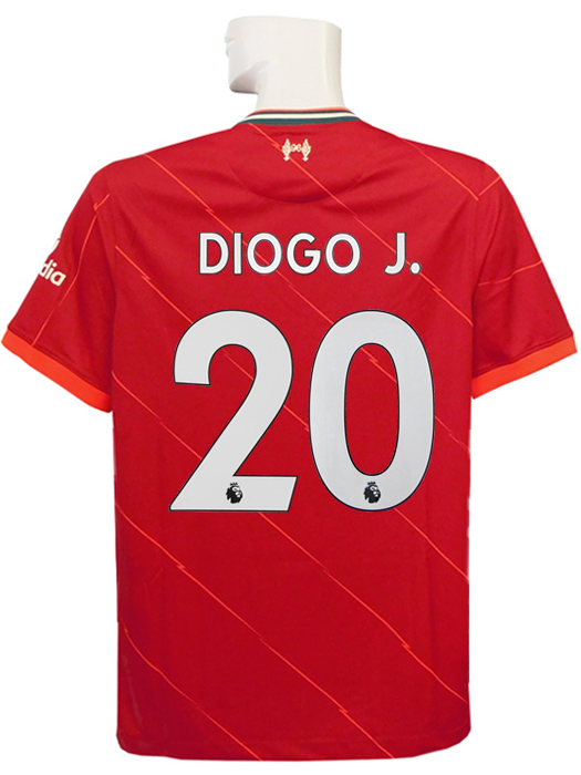 (ナイキ)NIKE/21/22リバプール/ホーム/半袖/ディオゴ・ジョタ/プレミアリーグ+No Room For Racismバッジ付/DB2560-688