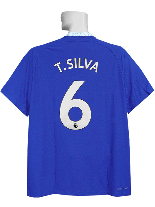 (ナイキ) NIKE/22/23チェルシー/ホーム/オーセンティック/半袖/チアゴ・シウバ/プレミア+NRFRバッジ+WhaleFinスポンサー付