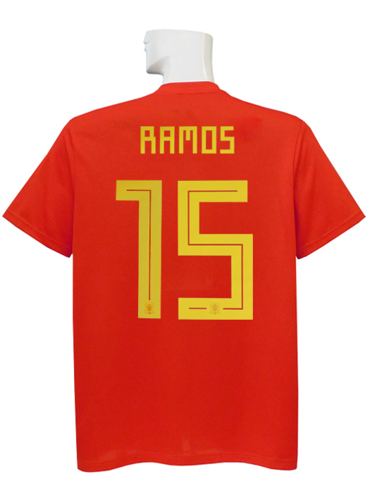 (アディダス) adidas/18/19スペイン代表/ホーム/半袖/15セルヒオ・ラモス/DTY42-CX5355