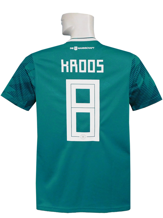 (アディダス) adidas/18/19ドイツ代表/アウェイ/半袖/クロース/2018ワールドカップバッジ+LIVING FOOTBALLバッジ付/DUA66-BR3144