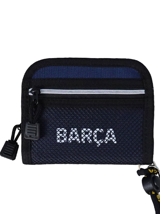 クラブオフィシャルグッズ/バルセロナ/オフィシャルラウンドウォレット/ネイビー/FCB-111A/簡易配送(CARDのみ/1点限)