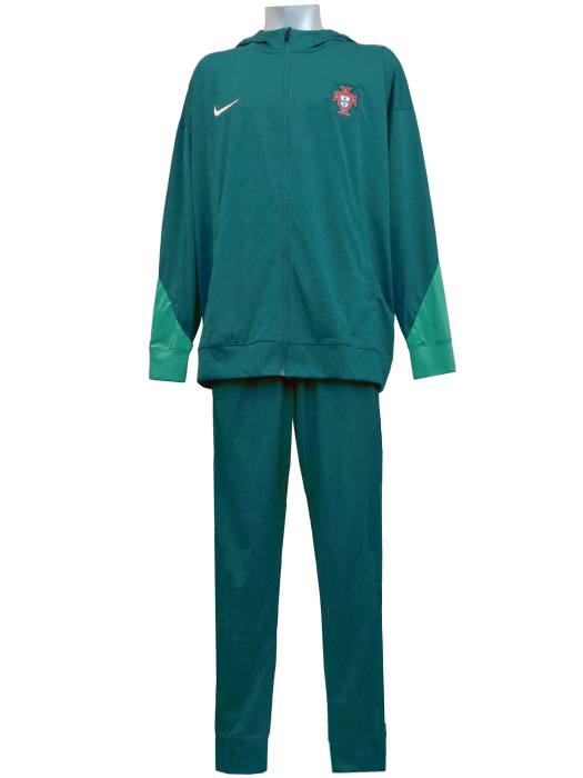 (ナイキ) NIKE/24/25ポルトガル代表/DRI-FIT Strikeストライクフード付きトラックスーツ/ジオードティールXグリーン/FJ2352-381