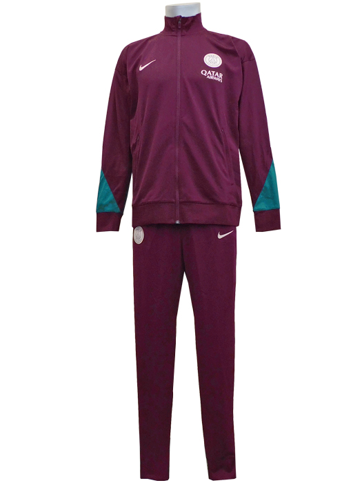 (ナイキ) NIKE/24/25パリサンジェルマン/DRI-FIT Strike ストライクトラックスーツ/ボルドーXボルドーXグリーン/FN9454-613