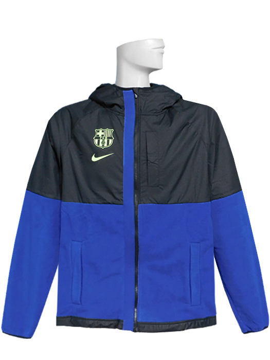 ***限定入荷***(ナイキ) NIKE/24/25バルセロナ/ウインター オールウェザー ジャケット/ブラックXロイヤル/FQ3109-010