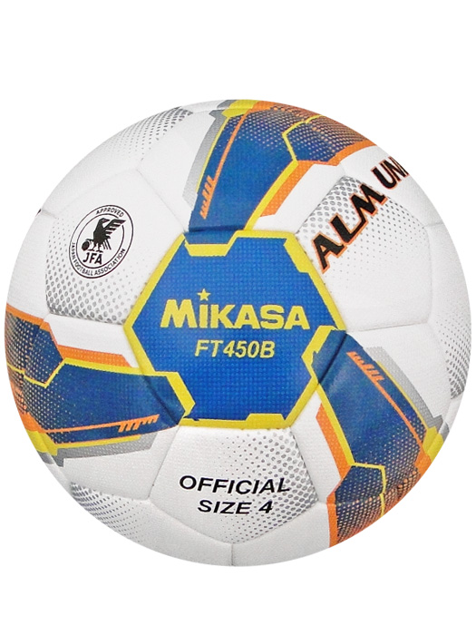 (ミカサ) MIKASA/サッカーボール/ALMUND/ブルーXイエロー/4号/FT450B-BLY