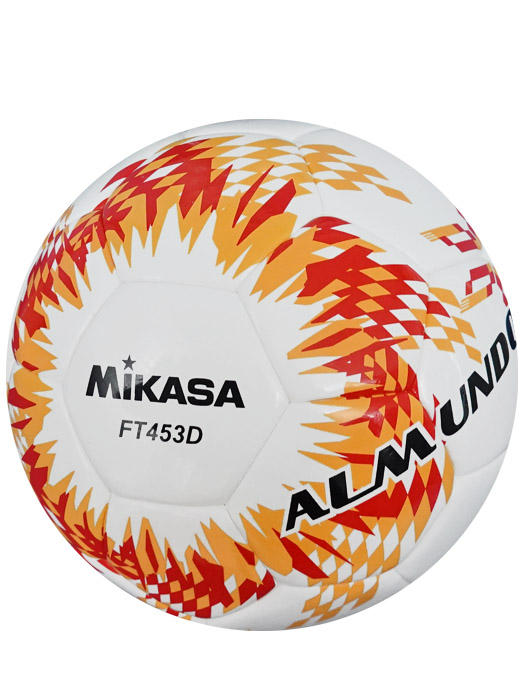 (ミカサ) MIKASA/サッカーボール/ホワイトXレッドXオレンジ/4号/FT453D