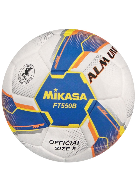 (ミカサ) MIKASA/サッカーボール/ALMUND/ブルーXイエロー/5号/FT550B-BLY