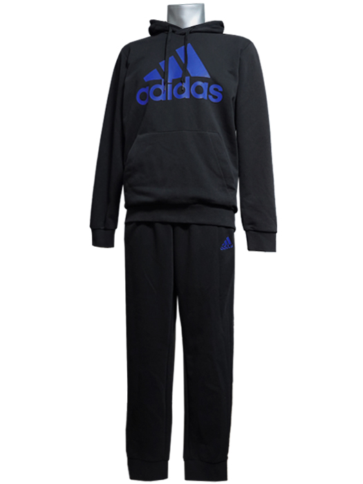 (アディダス) adidas/フレンチテリー/フーディドトラックスーツ/ブラックXブルー/HE1835-28894