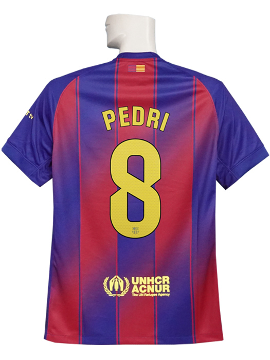 (ナイキ) NIKE/25/26バルセロナ/ホーム/半袖/ペドリ/ラリーガパッチ+ラリーガ優勝パッチ付/HJ4590-456