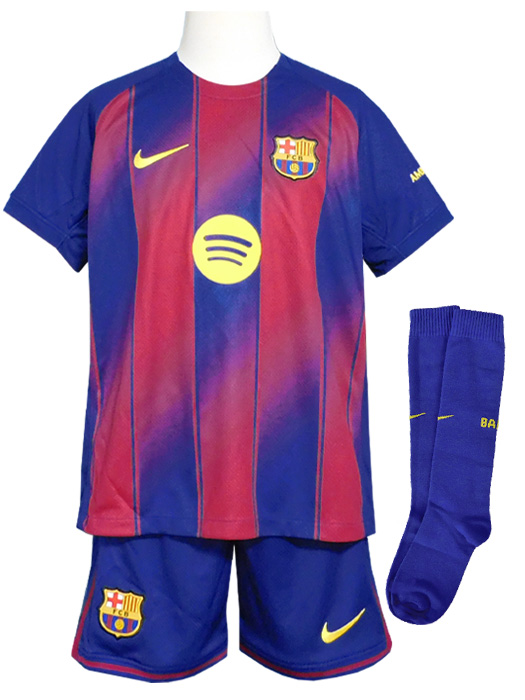 (ナイキ) NIKE/25/26バルセロナ/ホーム/半袖/ジュニア用/ミニキット/HJ5619-456
