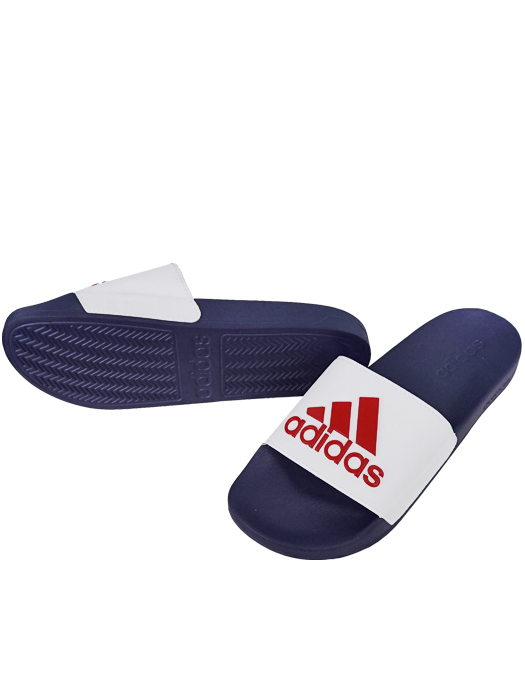 (アディダス) adidas/アディレッタ シャワー サンダル/クラウドホワイトXベタースカーレットXビクトリーブルー/HQ6885