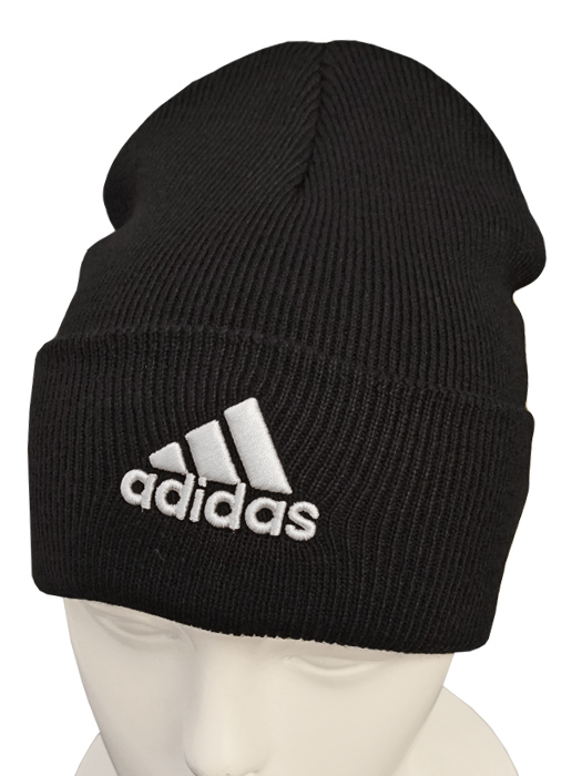 (アディダス) adidas/ロゴ ビーニー/ブラック/IB2651/簡易配送(CARDのみ/送料注文後変更/1点限)