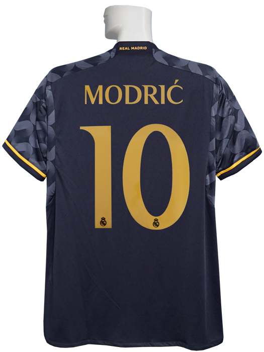 (アディダス) adidas/23/24レアルマドリード/CL/アウェイ/半袖/モドリッチ/CWC+CL+FOUNDATIONパッチ付/IJ5901