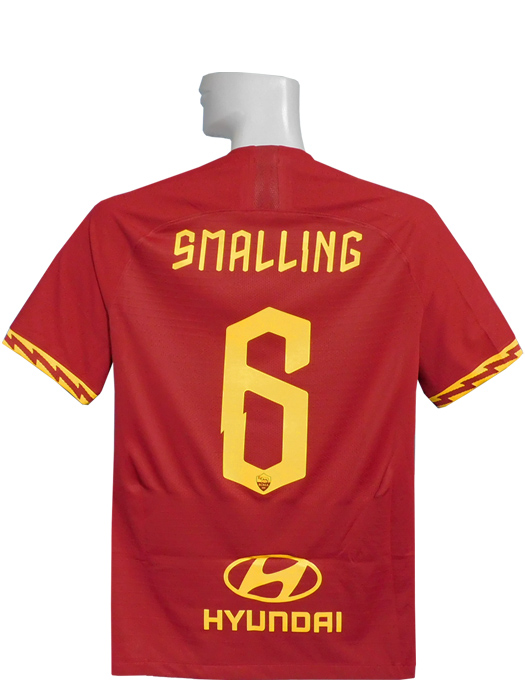 ***限定再入荷***(ナイキ) NIKE/19/20ローマ/オーセンティック/ヴェイパーマッチ/ホーム/半袖/スモーリング/セリエAパッチ付/J5266-613