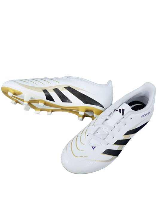 (アディダス) adidas/プレデター CLUB FXG J/フットウェアホワイトXコアブラックXゴールドメタリック/JH8870