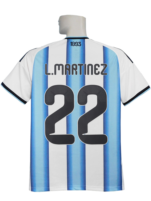 (アディダス) adidas/26/27アルゼンチン代表/ホーム/半袖/22ラウタロ・マルティネス/JVE31-JM8396