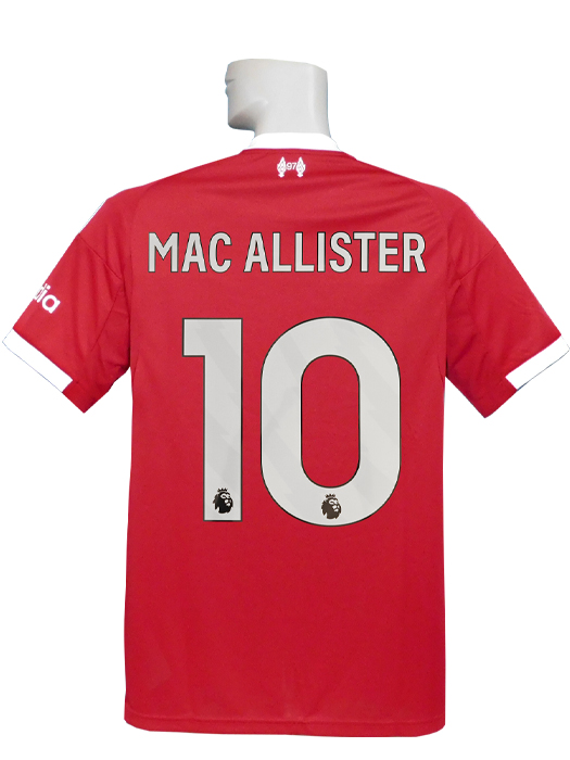 (アディダス) adidas/25/26リバプール/ホーム/半袖/マック・アリスター/プレミア優勝+No Room For Racismパッチ付/JYF22-JV6423